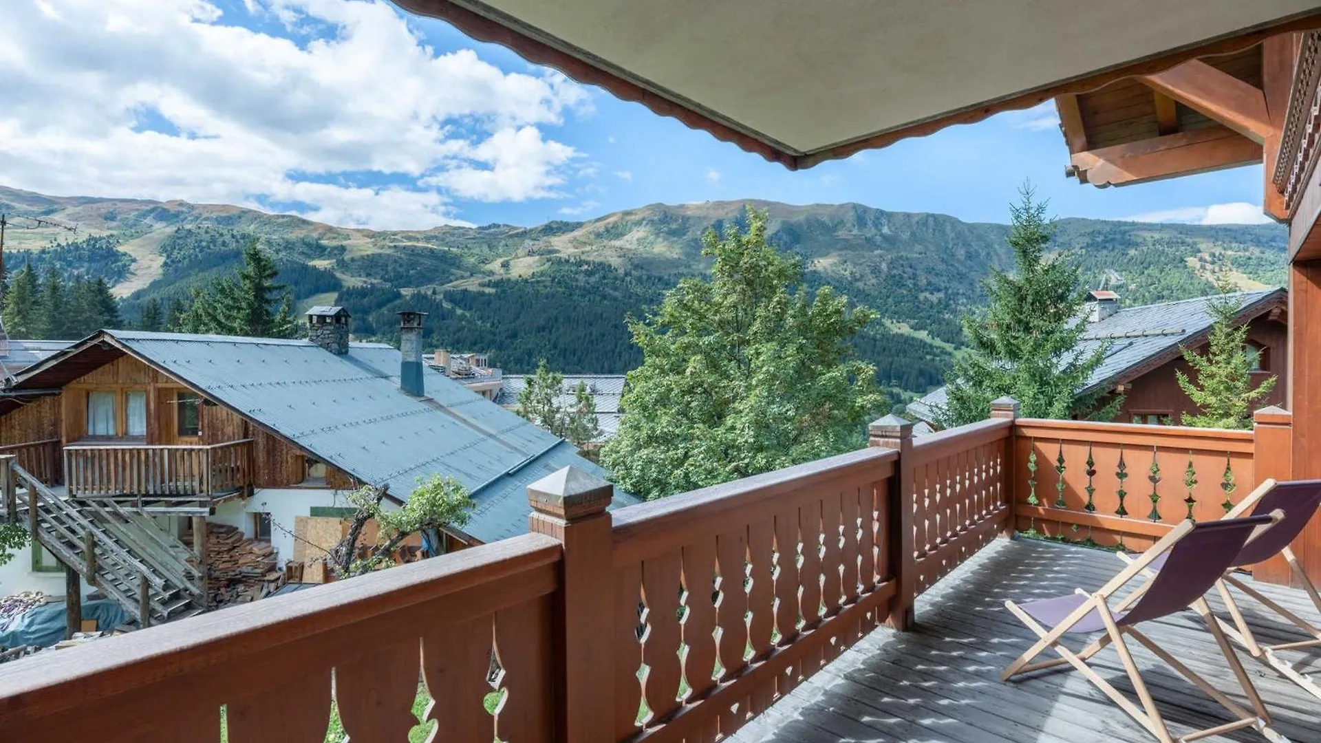 Appartement Meribel 3 Chambres, Balcon, Wifi, Parking - Fr-1-565-115 Les Allues