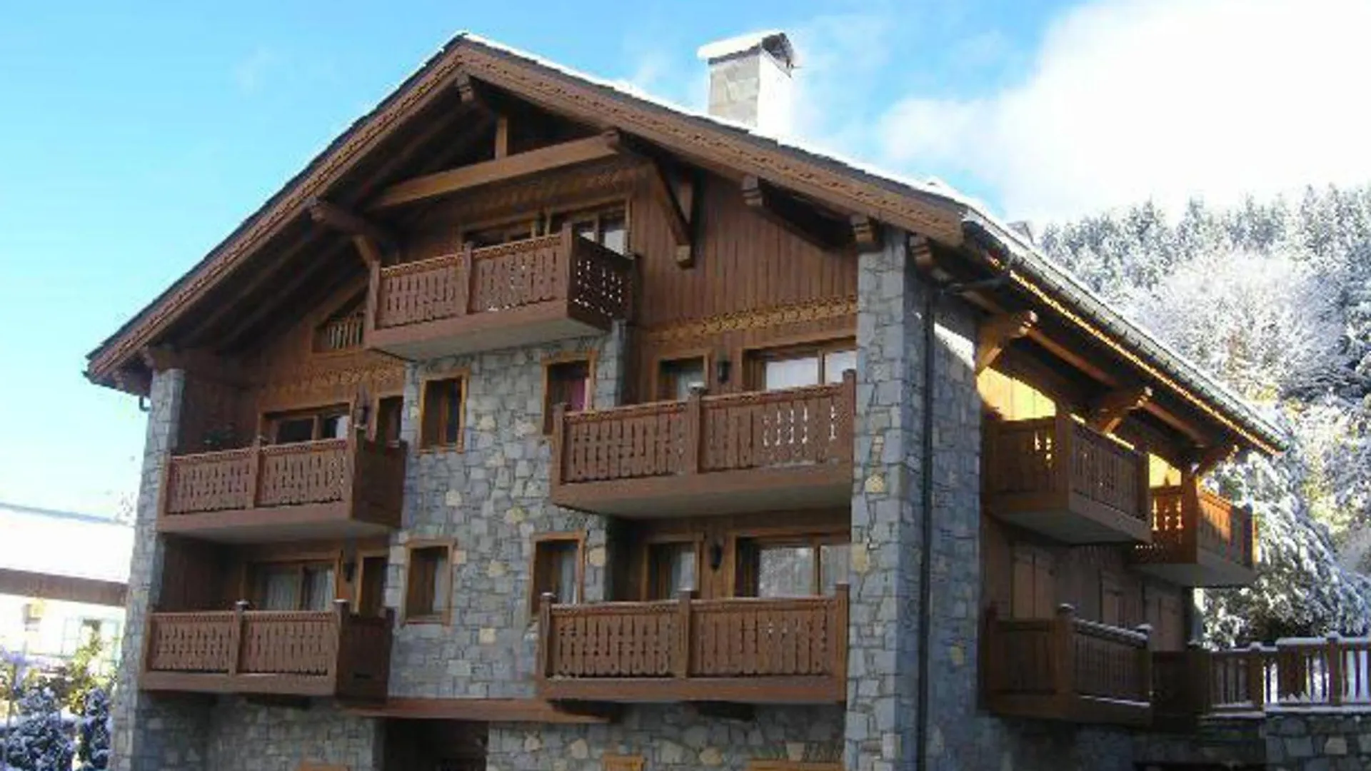 Appartement Meribel 3 Chambres, Balcon, Wifi, Parking - Fr-1-565-115 Les Allues